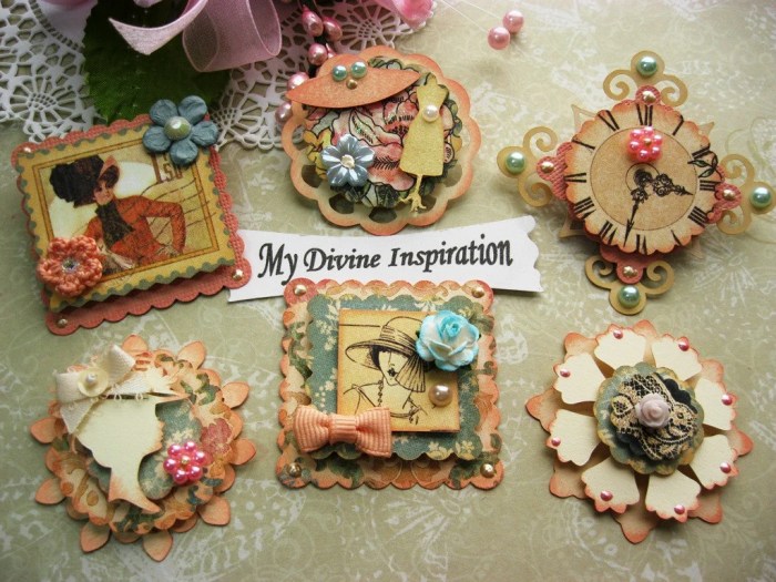 Scrapbook embellishments